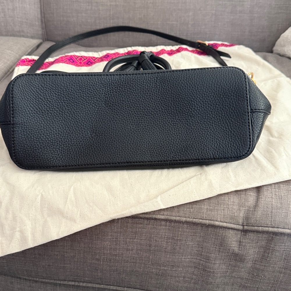 Tory Burch Black Leather satchel handbag - Picture 9 of 13